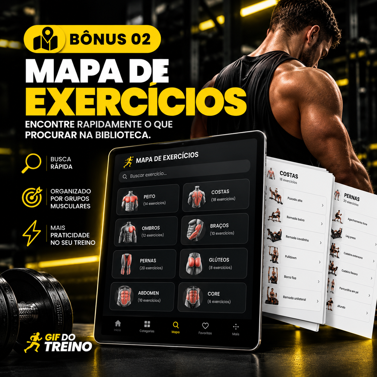 Mapa de Exercícios